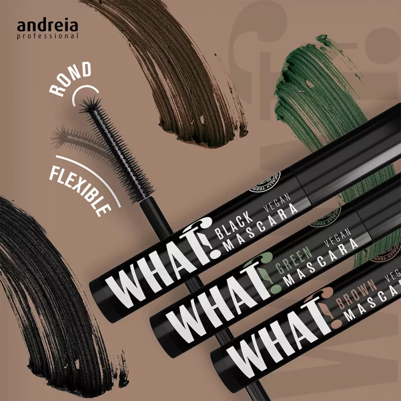 Mascara longue tenu - What? - 13ml - Andreia - Vert