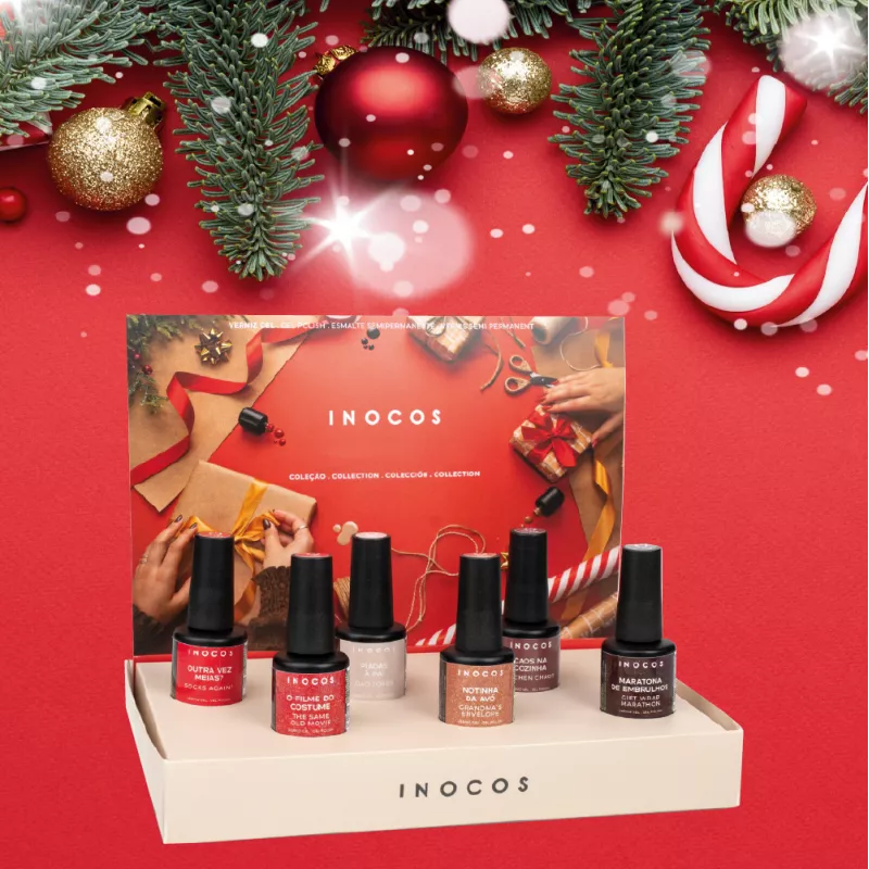 Vernis Semi-permanent - Inocos - Collection Noël 2025 - GP503